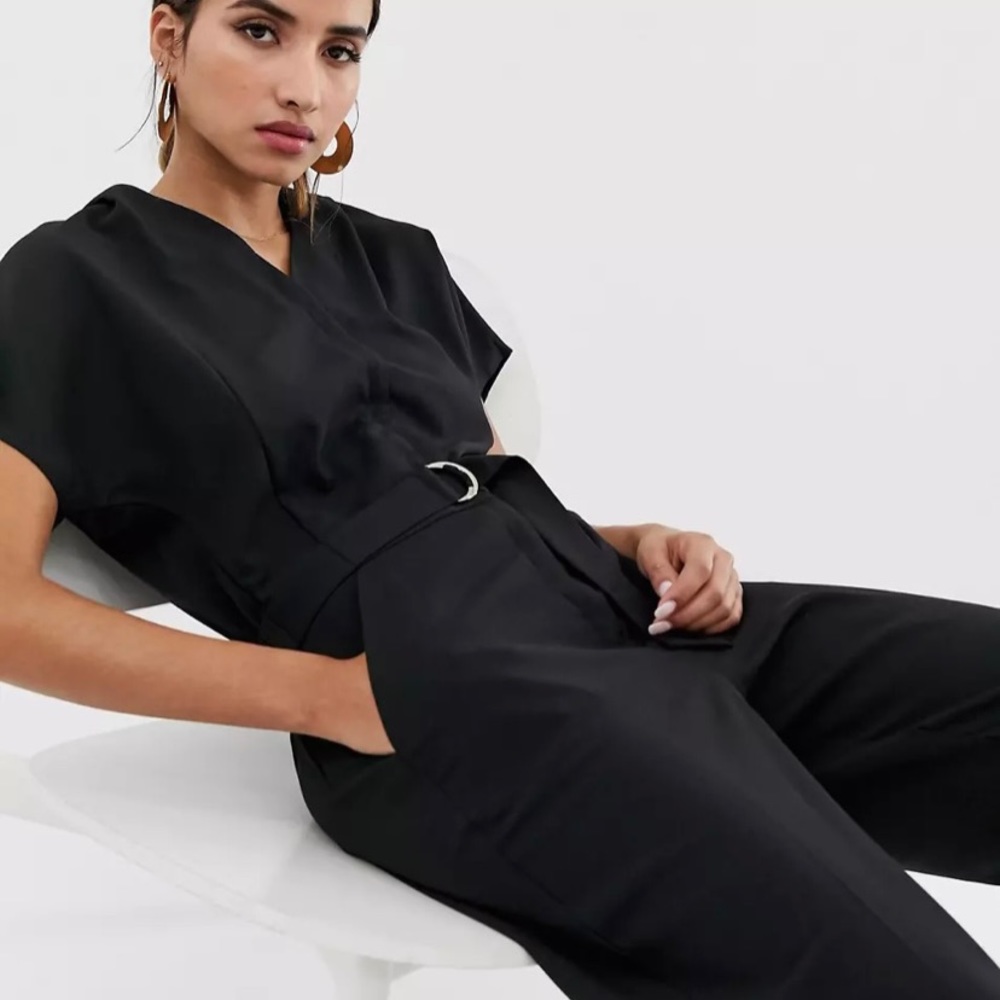 EUC size 6 black jumpsuit